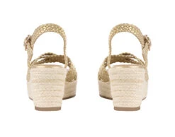 Bullboxer Sandalen Met Sleehak Goud 268013F2T_GOLDTD -BULLBOXER winkel image 1052