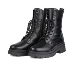 Bullboxer Enkellaarzen Zwart 464500E6L_BLCKTD -BULLBOXER winkel image 1063