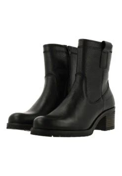 Bullboxer Enkellaarzen Zwart 611504E6L_BLCKTD -BULLBOXER winkel image 1200