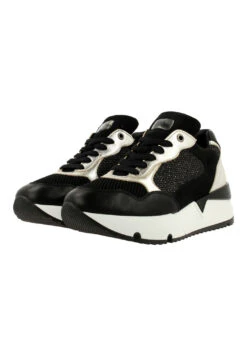 Bullboxer Sneaker Zwart 323020E5L_BKSVTD -BULLBOXER winkel image 1230
