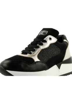 Bullboxer Sneaker Zwart 323020E5L_BKSVTD -BULLBOXER winkel image 1232