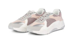 Bullboxer Sneaker Lichtgrijs/ Roze 077034F5S_LGPNTD -BULLBOXER winkel image 1338