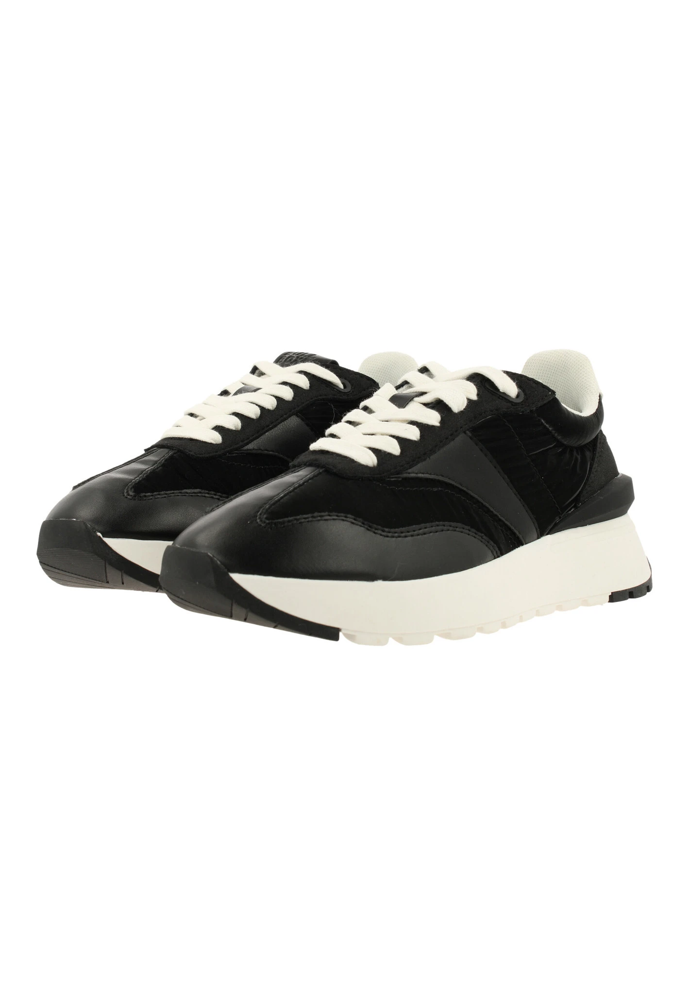 Bullboxer Sneaker Zwart 118001F5T_BLCKTD 5 Bullboxer Sneaker Zwart 118001F5T_BLCKTD - Afbeelding 3