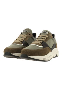 Bullboxer Sneaker Groen 295020E5C_FRWHTD -BULLBOXER winkel image 1708