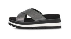 Bullboxer Muiltjes Zwart/ Zilver 078036F2S_BKBKTD