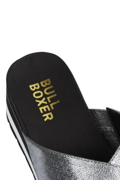 Bullboxer Muiltjes Zwart/ Zilver 078036F2S_BKBKTD -BULLBOXER winkel image 1716