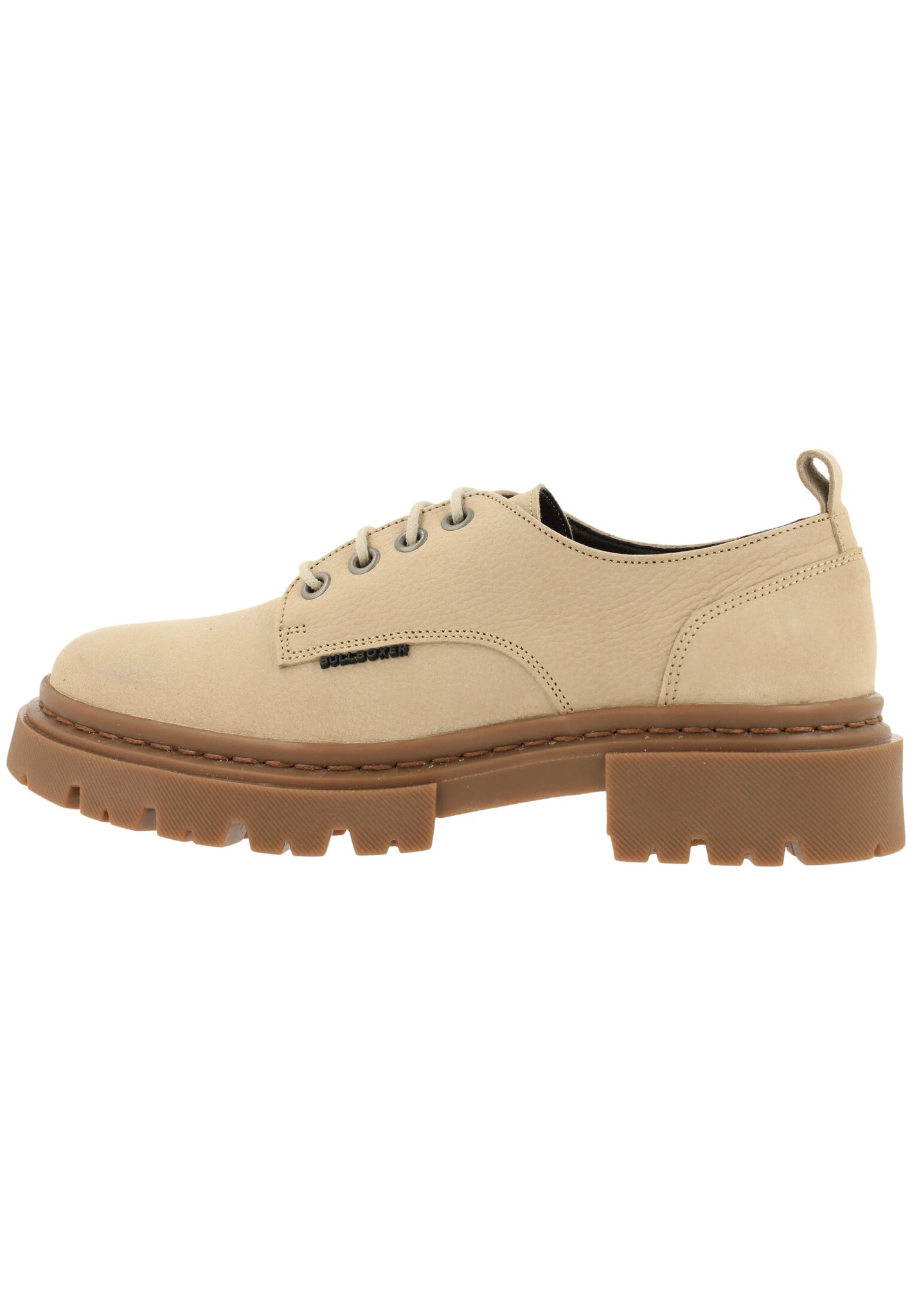 Bullboxer Veterschoen Beige/ Taupe 610001E5L_COKITD 3 Bullboxer Veterschoen Beige/ Taupe 610001E5L_COKITD