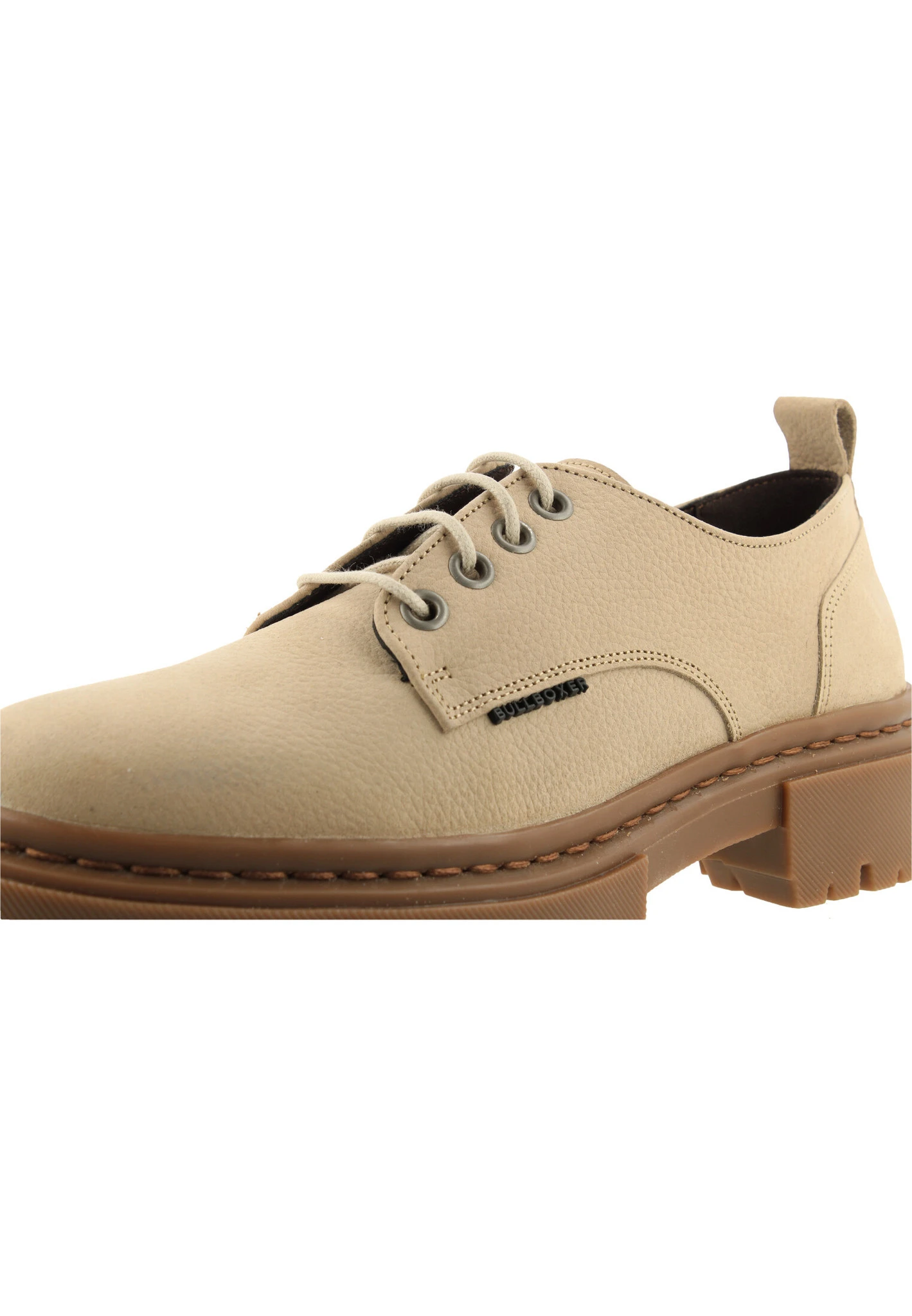 Bullboxer Veterschoen Beige/ Taupe 610001E5L_COKITD 7 Bullboxer Veterschoen Beige/ Taupe 610001E5L_COKITD - Afbeelding 5