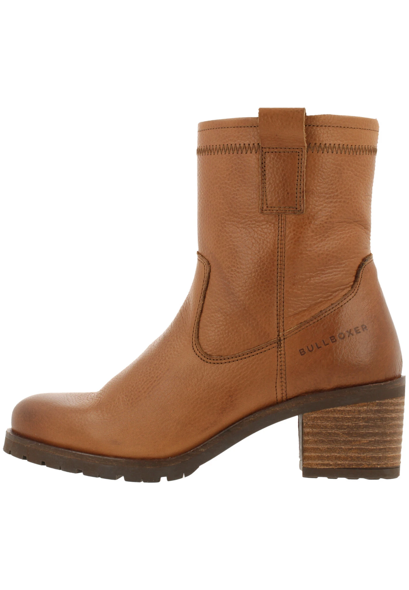 Bullboxer Enkellaarzen Tan/ Cognac 611504E6L_NUTTTD 3 Bullboxer Enkellaarzen Tan/ Cognac 611504E6L_NUTTTD