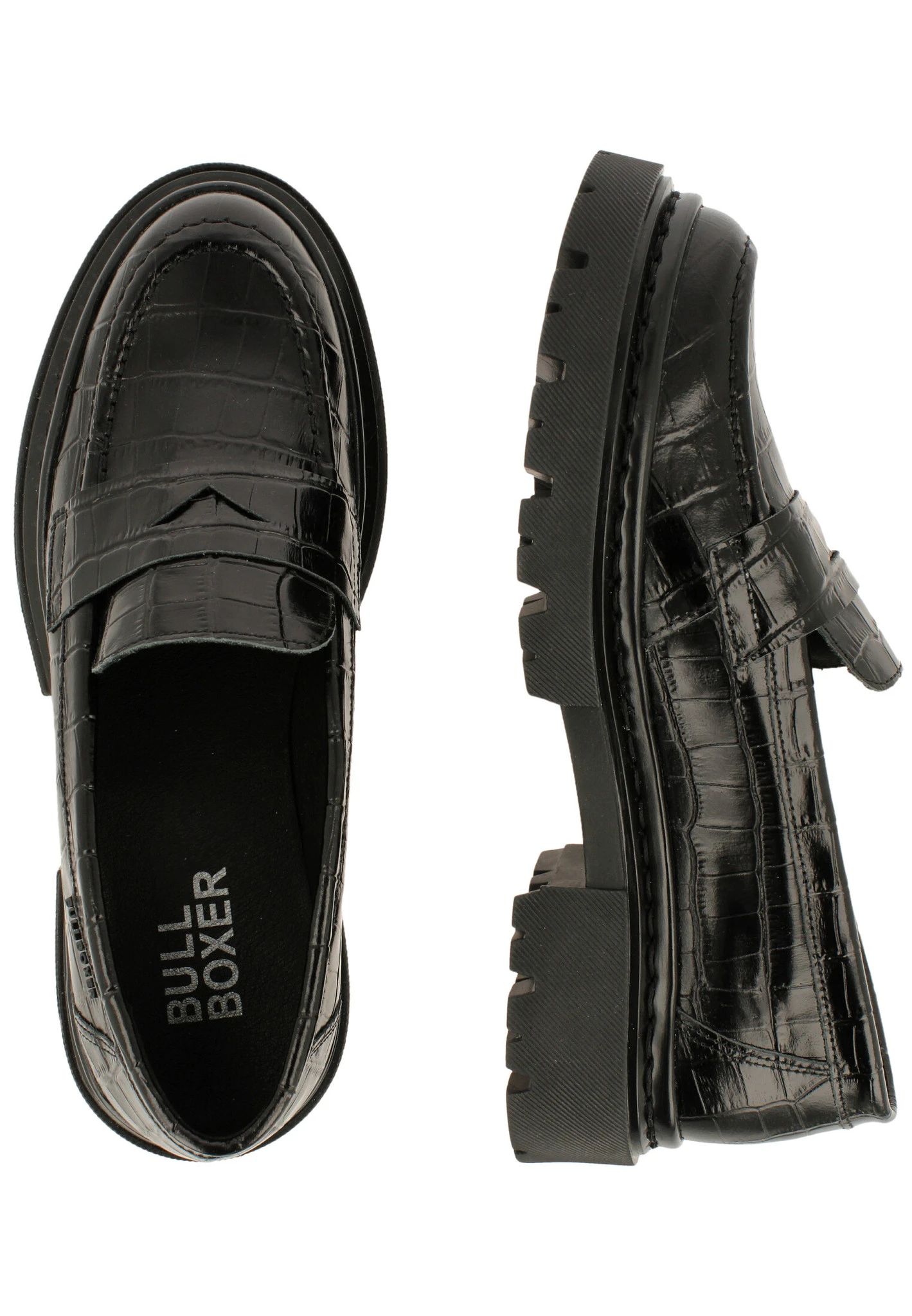 Bullboxer Loafer Zwart 610000E4L_BLCKTD 4 Bullboxer Loafer Zwart 610000E4L_BLCKTD - Afbeelding 2