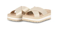 Bullboxer Muiltjes Beige 078036F2S_PLTNTD -BULLBOXER winkel image 1936