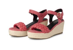 Bullboxer Sandalen Met Sleehak Roze 268011F2T_DELTTD -BULLBOXER winkel image 1954