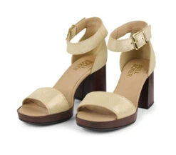 Bullboxer Sandalen Met Hak Goud 256000E2L_PLATTD -BULLBOXER winkel image 1978