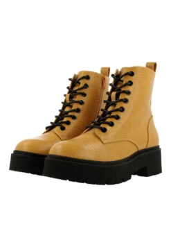 Bullboxer Enkellaarzen Geel 137500F6SBCURYTD -BULLBOXER winkel image 2038