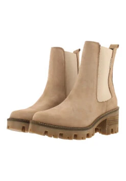 Bullboxer Chelsea Boots Beige/ Taupe 677501E6L_LTTPTD -BULLBOXER winkel image 2056