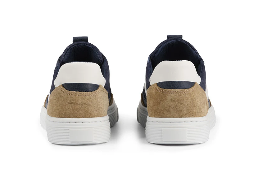 Bullboxer Sneaker Beige - Navy AOP009E5L_BENYKB 6 Bullboxer Sneaker Beige - Navy AOP009E5L_BENYKB - Afbeelding 4