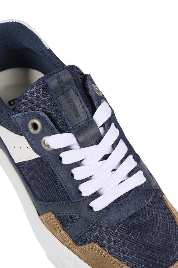 Bullboxer Sneaker Beige - Navy AOP009E5L_BENYKB 7 Bullboxer Sneaker Beige - Navy AOP009E5L_BENYKB - Afbeelding 5