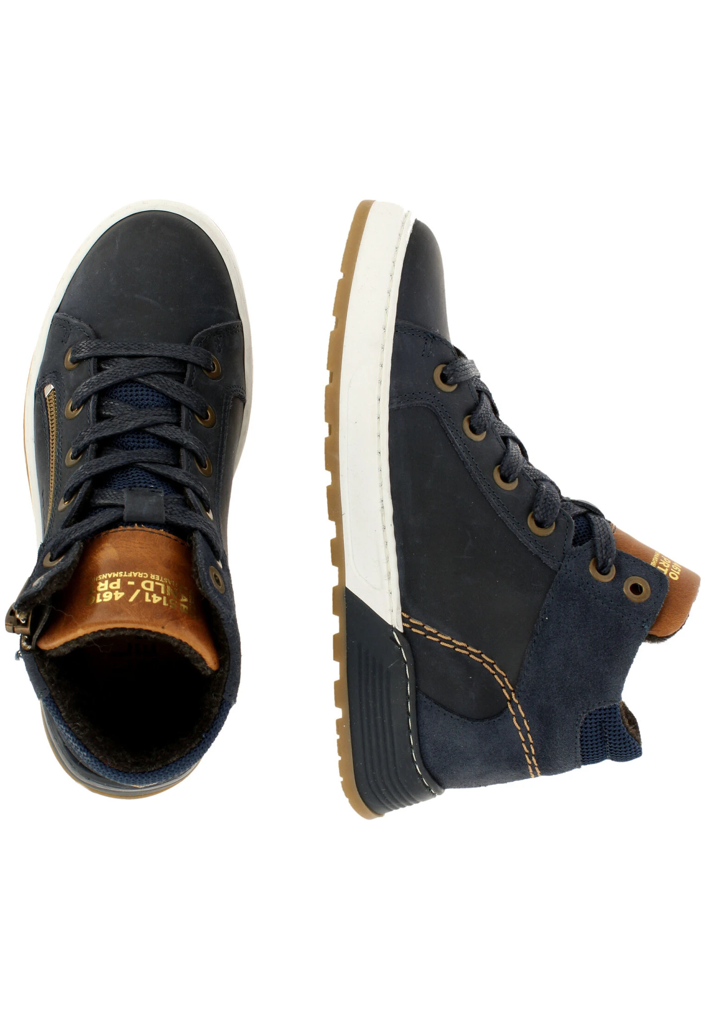 Bullboxer Sneaker Blauw AOF506E6L_DKBLKB 4 Bullboxer Sneaker Blauw AOF506E6L_DKBLKB - Afbeelding 2