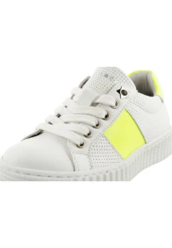 Bullboxer Sneaker Wit Geel AIB006E5LBWYNEKB -BULLBOXER winkel image 2461