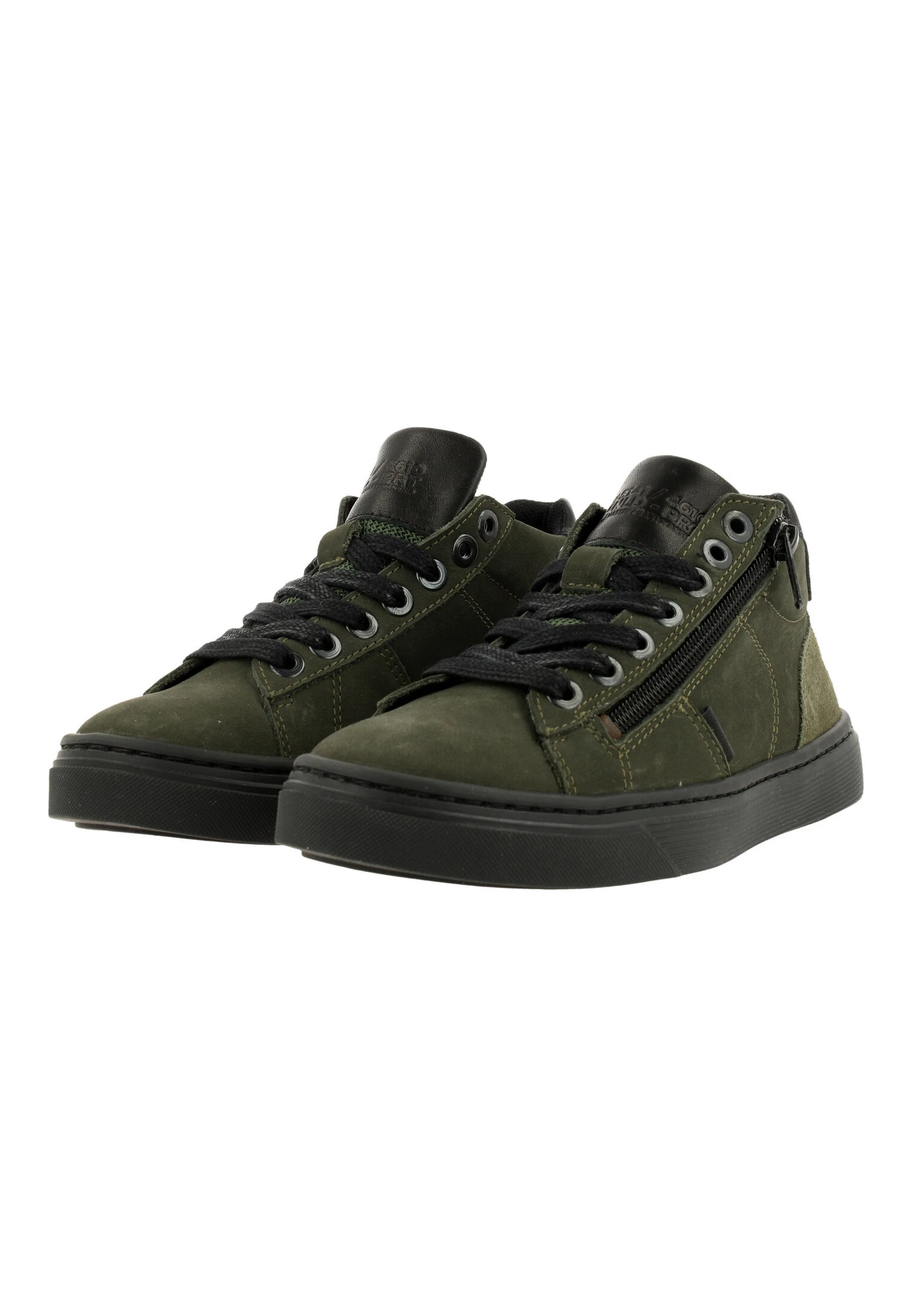 Bullboxer Sneaker Groen AOP502E6L_DKOLKB 5 Bullboxer Sneaker Groen AOP502E6L_DKOLKB - Afbeelding 3