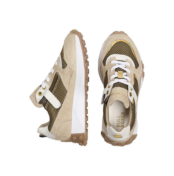 Bullboxer Sneaker Almond - Honing ATP001E5L_ALWHKB 4 Bullboxer Sneaker Almond - Honing ATP001E5L_ALWHKB - Afbeelding 2