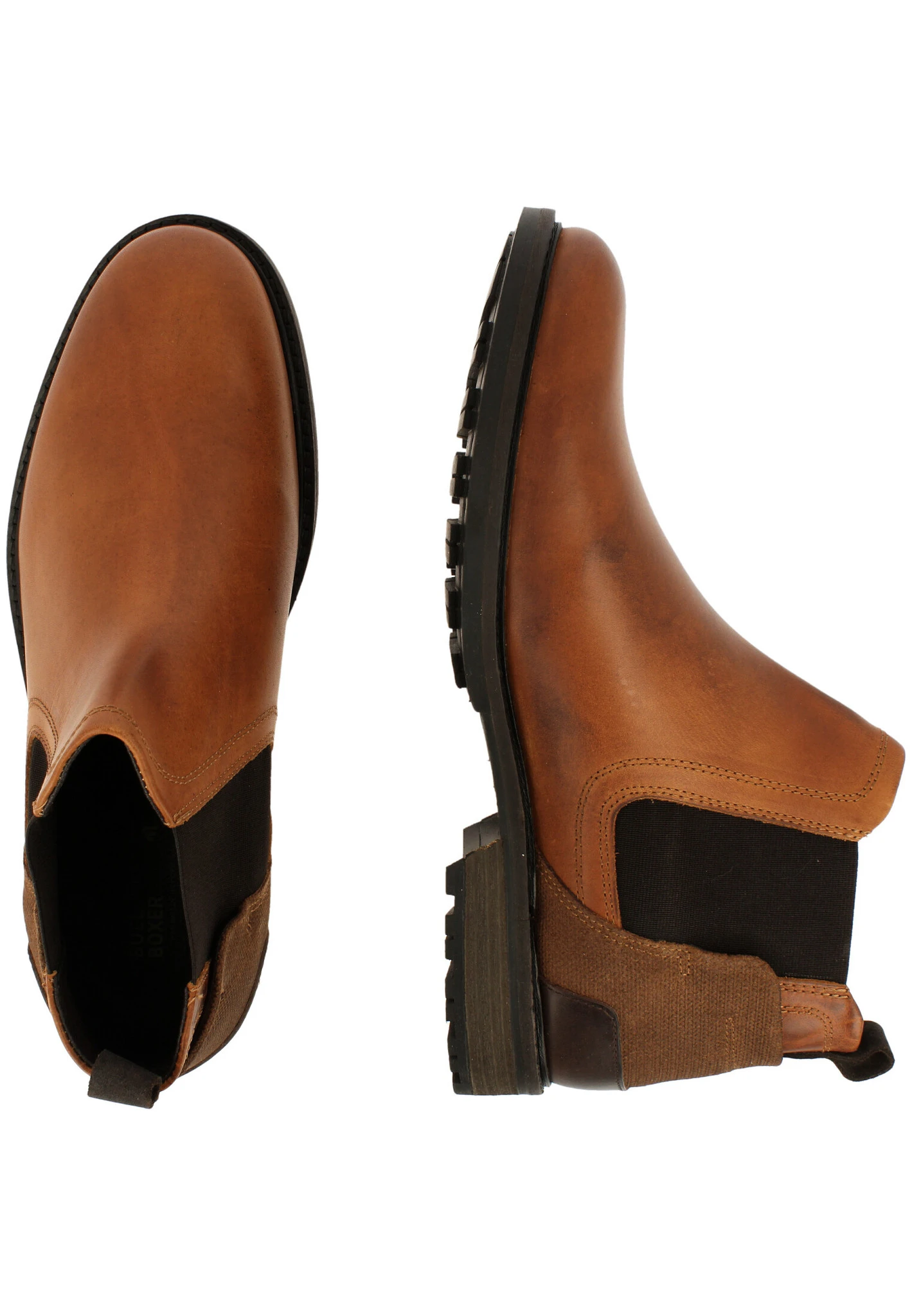 Bullboxer Chelsea Boots Bruin 636K46933ANYCBSU 4 Bullboxer Chelsea Boots Bruin 636K46933ANYCBSU - Afbeelding 2