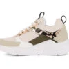 Bullboxer Sneaker Beige/ Slangenprint 099000F5S_BGWHTD -BULLBOXER winkel image 911
